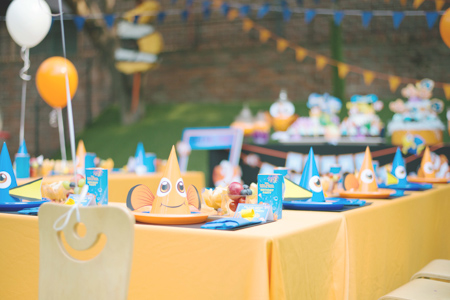 피아제키즈아카데미 점심 식사 및 영어 독서 시간